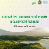 С 15 апреля по 15 октября в Самарской области устанавливается особый противопожарный режим.
