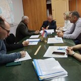 Глава Кировского района Игорь Рудаков провёл заседание районной противопаводковой комиссиии 