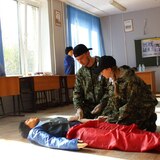 В Самарском техникуме промышленных технологий прошел муниципальный этап Всероссийской военно-патриотической игры «Зарница 2.0» среди СПО.