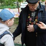 В Кировском районе Ветеранов Великой Отечественной Войны поздравили с Днём Победы.