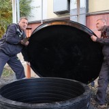 Проверка работы новой насосной станции в ЖК «Лесная поляна»