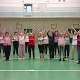 Сегодня «Серебряные» волонтёры провели замечательную утреннюю зарядку! 