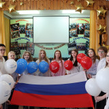 Сегодня в Кировском районе отметили День воссоединения Крыма с Россией!