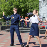 В преддверии 9 Мая школа 