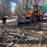  Погодные условия позволили досрочно приступить к месячнику по благоустройству, озеленению и улучшению внешнего облика Кировского района