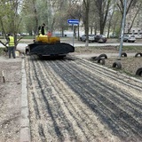 Подрядная организация Администрации Кировского района приступила к ремонту внутриквартальных дорог на территории района