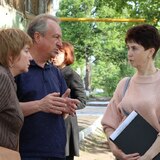 Глава Кировского района Игорь Рудаков продолжает серию встреч со старшими по домам района