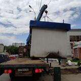 В Самаре продолжается работа по демонтажу и вывозу незаконных объектов потребрынка
