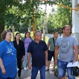 В Кировском районе благоустроен ещё один двор по Губернаторскому проекту 
