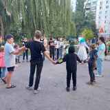 В Кировском районе в преддверии Дня знаний проходят дворовые праздники