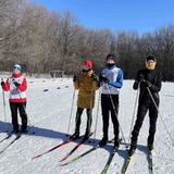 В Кировском районе прошли городские соревнования школьных спортивных лиг по лыжным гонкам