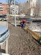 В Кировском районе продолжается месячник по благоустройству, озеленению, улучшению внешнего облика. #4