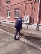 В Кировском районе продолжается месячник по благоустройству, озеленению, улучшению внешнего облика. #6