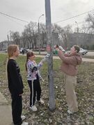 В Кировском районе в рамках месячника по благоустройству продолжается акция «Пожиратели незаконной рекламы»  #2