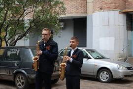 В Кировском районе Ветеранов Великой Отечественной Войны поздравили с Днём Победы. #7