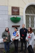 В Кировском районе возложили цветы к мемориальным доскам Героев Советсткого Союза. #1