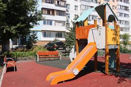 В Кировском районе обновлена ещё одна дворовая территория благодаря программе «Формирование комфортной городской среды». #4