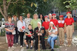 19 августа в нашем районе состоялось торжественное мероприятие, приуроченное к празднованию 80-летия Дня Победы. #4