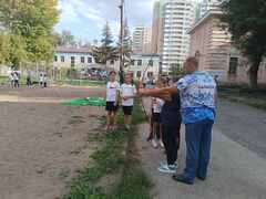 В Кировском районе прошло спортивно-массовое мероприятие "Мы за Зож", приуроченное ко Дню трезвости. #10