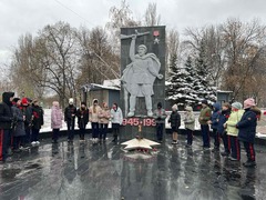 Кадеты Кировского района возложили цветы у памятника в честь Дня народного единства. #2