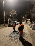 В Кировском районе активно ведутся работы по ямочному ремонту дорог!  #5