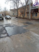 В Кировском районе активно ведутся работы по ямочному ремонту дорог!  #1