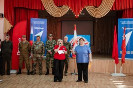 В Кировском районе прошел районный этап всероссийской военно-патриотической игры «Зарница 2.0» #3