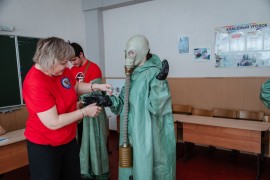 В Кировском районе прошел районный этап всероссийской военно-патриотической игры «Зарница 2.0» #6