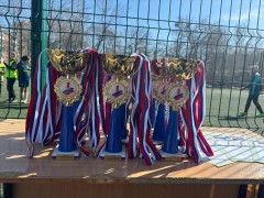В Кировском районе стратовал районный этап по футболу "Кожаный мяч" #3