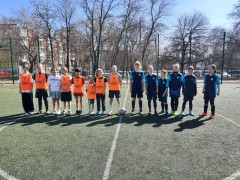 В Кировском районе стратовал районный этап по футболу "Кожаный мяч" #6