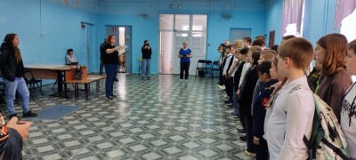 В Кировском районе прошли соревнования среди школьных команд  по Чудо-шашкам! #1