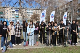 Молодежный субботник на Дальневосточной: Школьники Кировского района в действии! #1