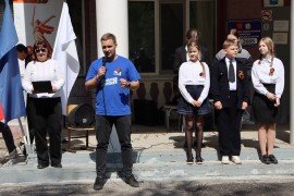 В Кировском районе с трепетом отметили приближение 80-летия Великой Победы!  #3