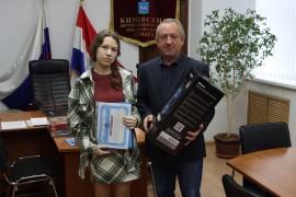 Глава Кировского района Игорь Рудаков поздравил выпускников 2025 года из числа детей-сирот!  #1