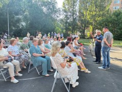 В Кировском районе Самары продолжаются встречи в рамках масштабного проекта "Наш двор – район – город"! #9