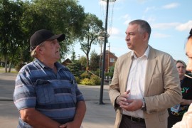 В Кировском районе встречи в рамках проекта «Наш двор – район – город» продолжаются. #7