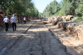 Депутат Государственной Думы Виктор Казаков посетил объекты Кировского района, где сейчас ведутся масштабные работы по улучшению инфраструктуры. #4
