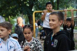 В Кировском районе состоялся праздник "А у нас во дворе" по адресу : улица Севастопольская, 46 #1