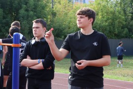 Сегодня прошло яркое спортивное мероприятие Спартакиада студенческой молодежи Кировского района!  #9