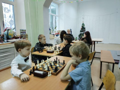 В Кировском районе прошёл шахматный турнир "Снежная королева" #4
