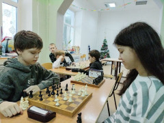 В Кировском районе прошёл шахматный турнир "Снежная королева" #5