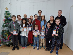 В Кировском районе прошёл шахматный турнир "Снежная королева" #1