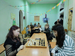 В Кировском районе прошёл шахматный турнир "Снежная королева" #3