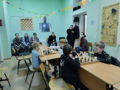 В Кировском районе прошёл шахматный турнир "Снежная королева" #2