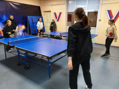 Соревнования «Школьные спортивные лиги» по настольному теннису стартовали среди обучающихся образовательных организаций Кировского района.  #1