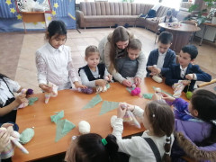 В Доме культуры Зубчаниновка прошел увлекательный мастер-класс по созданию кукол. #2