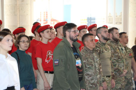 В школе №150 им. героя Советского Союза В.И. Чудайкина состоялся урок мужества. #2