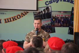 В школе №150 им. героя Советского Союза В.И. Чудайкина состоялся урок мужества. #4