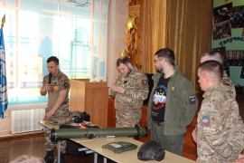 В школе №150 им. героя Советского Союза В.И. Чудайкина состоялся урок мужества. #7