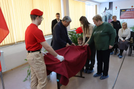  В Кировском районе открыта «Парта Героя» в школе №47! #5